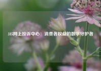 315网上投诉中心：消费者权益的数字守护者