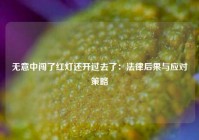 无意中闯了红灯还开过去了：法律后果与应对策略